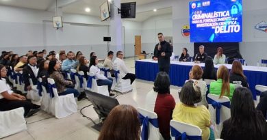 Más de mil funcionarios realizan Foro de Criminalística en el Delito