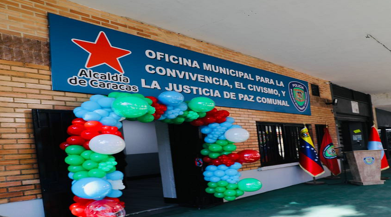 Inauguran Oficina Municipal para la Convivencia, Civismo y Justicia de Paz Comunal