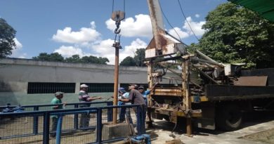 Reactivan pozo de agua en Escuela Cristóbal Mendoza del estado Aragua