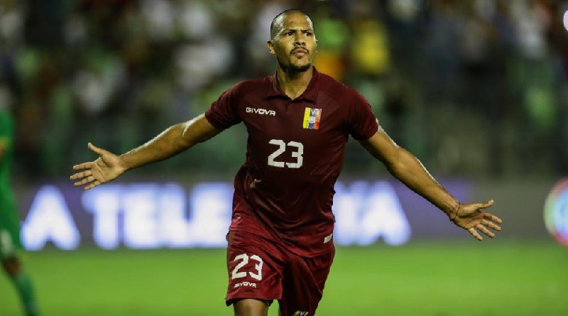 Salomón Rondón arriba a su juego número 100 junto a la Vinotinto