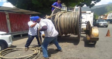 Ejecutan maniobras para garantizar telecomunicaciones en San Bernardino