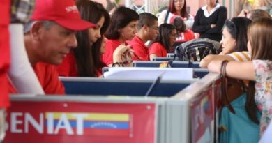 Trabajadores del Seniat verifican Máquinas fiscales en Región Capital