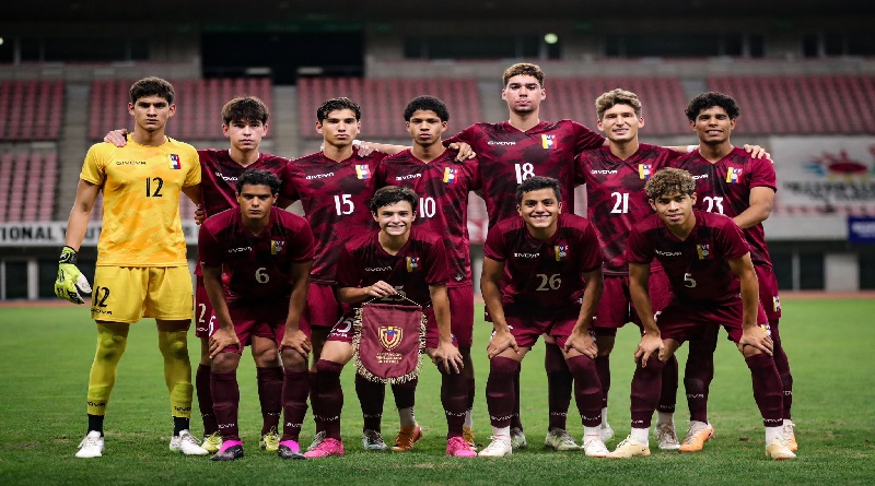 Vinotinto Sub- 17 se prepara para Mundial de la categoría en Indonesia