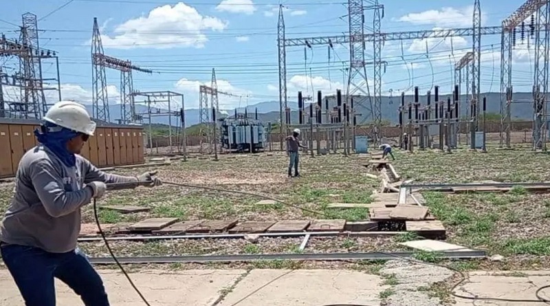 Centinelas de Corpoelec aplican mantenimiento en subestaciones Coro I y II