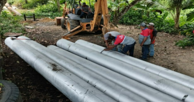 Avanzan trabajos de proyecto comunitario de agua en Miranda