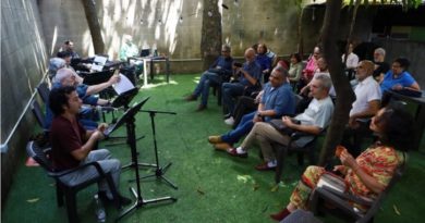 Inauguran nuevo espacio para la tertulia teatral