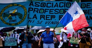 Se agudizan las protestas sociales en Panamá