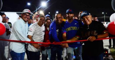 Reinauguran Parque Jorge Bermúdez “Negrura” en el municipio Palavecino de Lara
