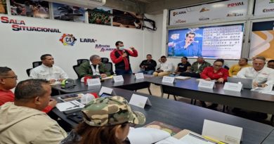 Estado Mayor revisa tareas estratégicas de gestión alimentaria en Lara