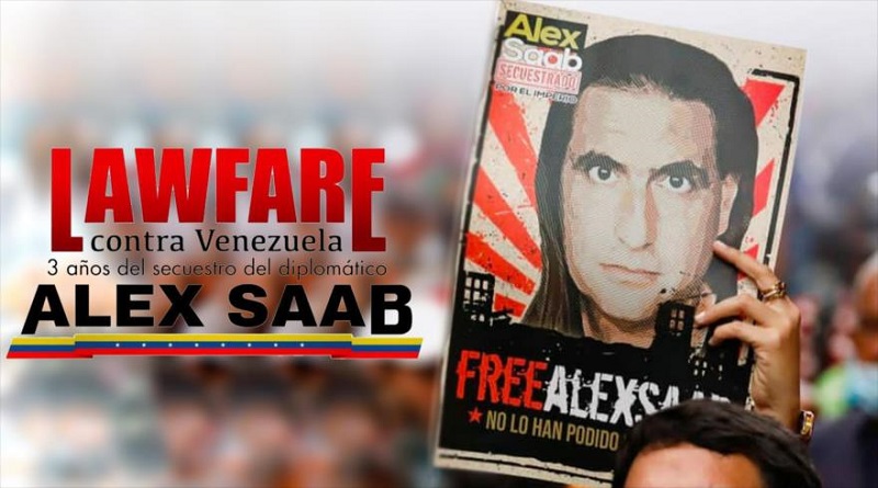 Libro "Lawfare sobre Alex Saab" forman parte de las novedades de la Filven 2023