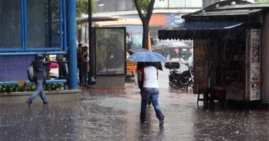 Inameh pronostica lluvias y chubascos en gran parte del país