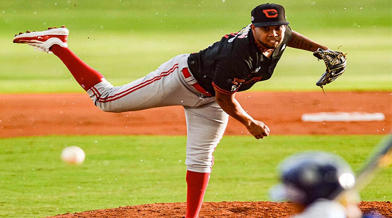 Lanzador Anderson Espinoza jugador de la semana en la LVBP