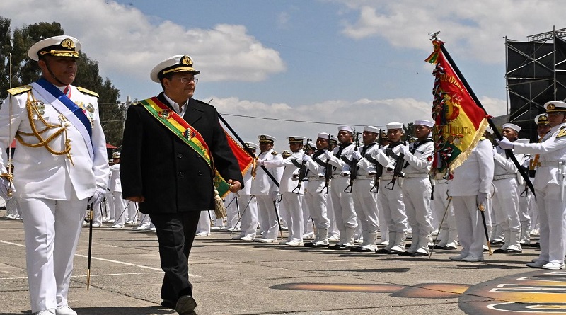 Presidente Luis Arce: «un pueblo unido es invencible ante los desafíos»