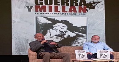 Presentan libro «Guerra y Millán, masacre del liceo Sanz» en la Filven 2023
