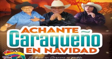 Achante Caraqueño Llanerísimo arriba a plaza El Venezolano este 24Nov