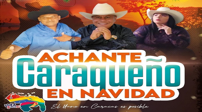 Achante Caraqueño Llanerísimo arriba a plaza El Venezolano este 24Nov