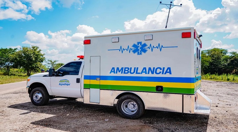 Entregan ambulancia para fortalecer el sector salud en Anzoátegui