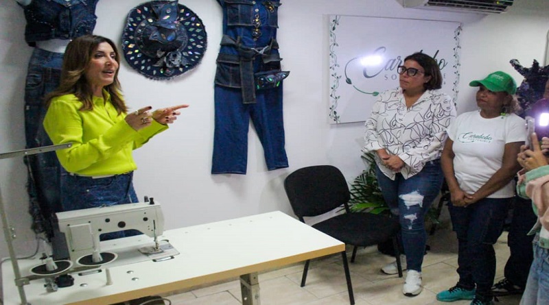 Programa Carabobo Sostenible inicia primer taller de costura en Naguanagua