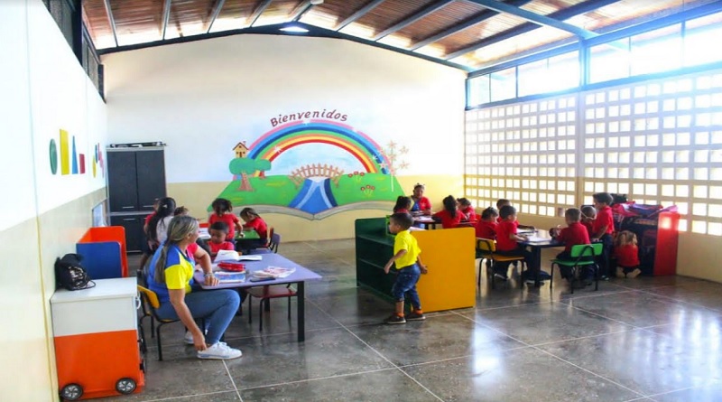 Reinauguran Centro de Educación Inicial Ciudad Roscio en Guárico