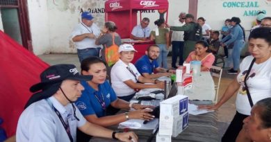 Activan Punto de Atención Itinerante en municipio Andrés Bello de Trujillo