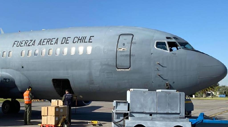 Chile envía ayuda a Bolivia para combatir incendios forestales