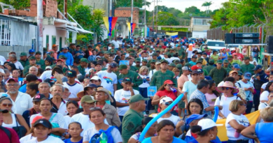 Cojedes cierra campaña Venezuela Toda en defensa de la Guayana Esequiba