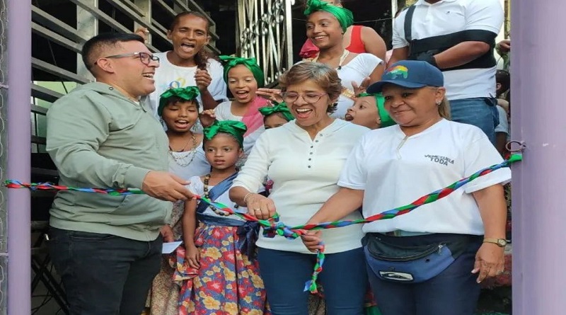 Reinauguran cancha y parque biosaludable en sector Cerro Grande de El Valle