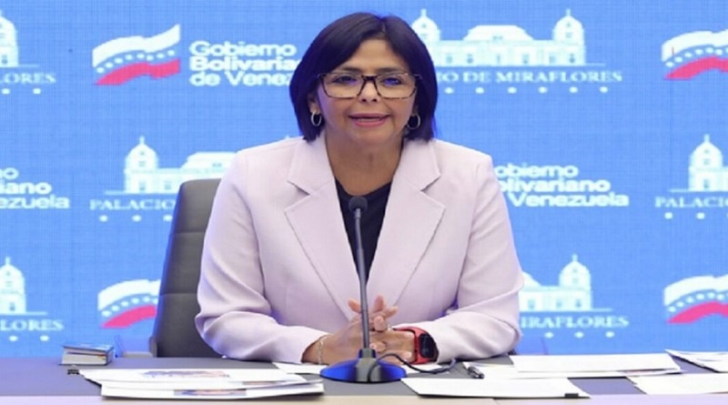 Vicepresidenta Delcy Rodríguez presenta nuevas evidencias que deslegitiman a la CIJ