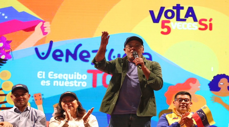 Jorge Rodríguez llama a la unidad del pueblo para ir a votar el 3D