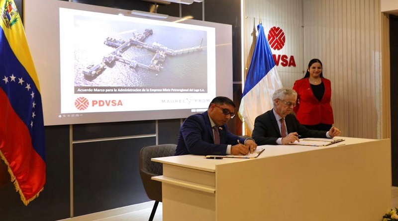 Pdvsa y Maurel & Prom firman acuerdo para incrementar la producción petrolera