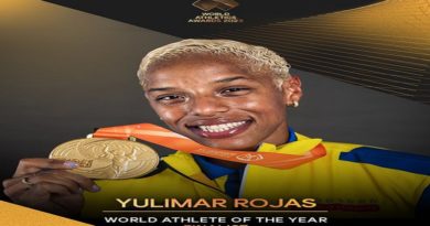 Yulimar Rojas entre las finalistas para ser galardonada como Atleta Mundial del Año