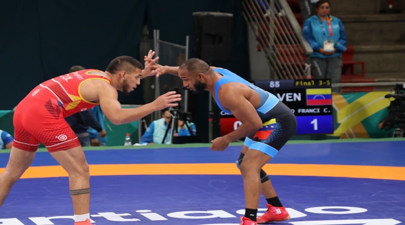 Luchadores venezolanos obtienen preseas de plata y bronce en Panamericanos 2023