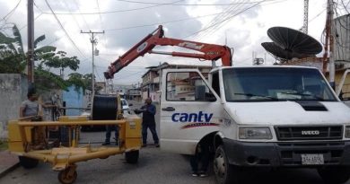 Restituyen servicio de telefonía a más de mil 200 suscriptores en Aragua