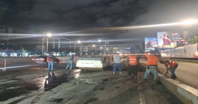 Finalizan trabajos de mantenimiento en la Autopista Gran Cacique Guaicaipuro
