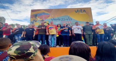 Diosdado Cabello pide al pueblo sucrense ir a votar todos por la Guayana Esequiba