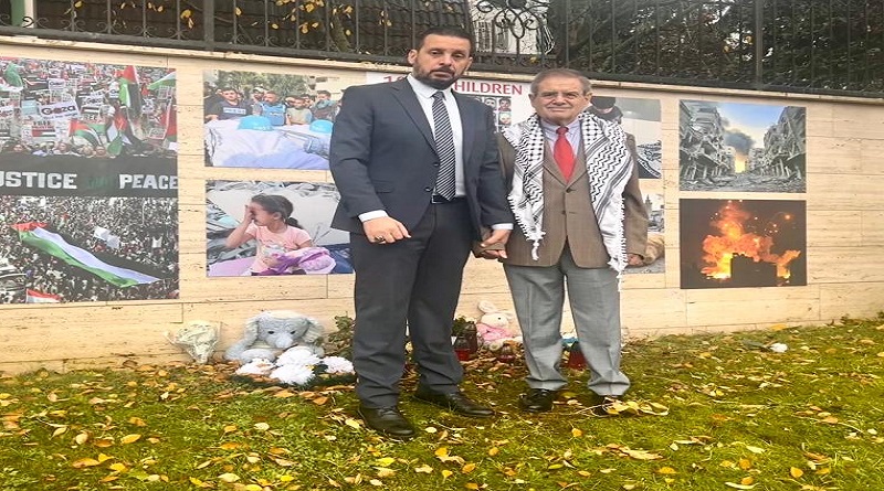 Embajador de Cuba en Hungría repudia el genocidio al pueblo Palestino