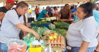 Feria socialista de alimentos favorece a familias en Maturín