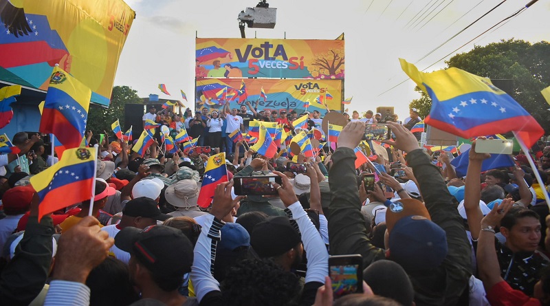 Diosdado Cabello: Pueblo venezolano el 3Dic no se rendirá en defensa del Esequibo
