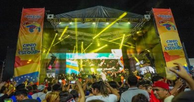 Canto por el Esequibo llegó al estado Anzoátegui