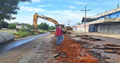 Sustituyen colector de aguas servidas al Oeste de Maracaibo