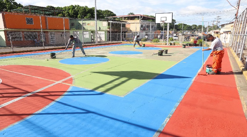 Renuevan espacios en Maturín mediante la Gran Misión Barrio Nuevo, Barrio Tricolor