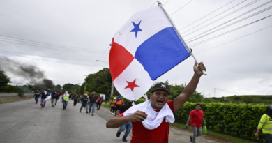 Arrestan a más de mil personas durante protestas en Panamá