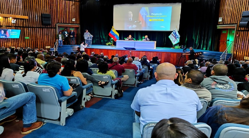 Clase trabajadora de Cantv participa en ponencia “El Esequibo es Nuestro”