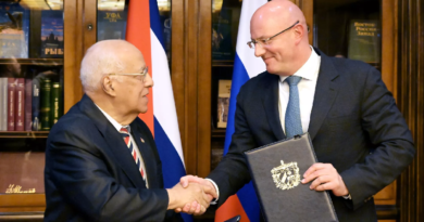Rusia y Cuba firman plan de cooperación comercial y económica hasta 2030