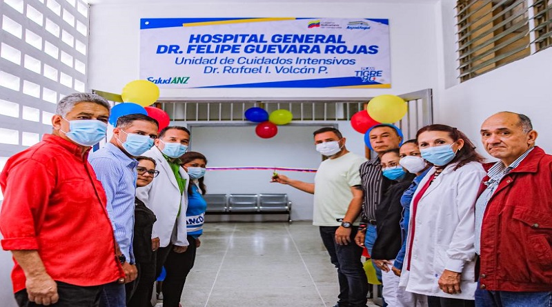 Entregan rehabilitada Unidad de Cuidados Intensivos del hospital de El Tigre