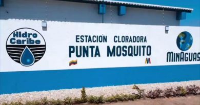 Planta Cloradora Punta Mosquito en Nueva Esparta amplia red de distribución de agua potable