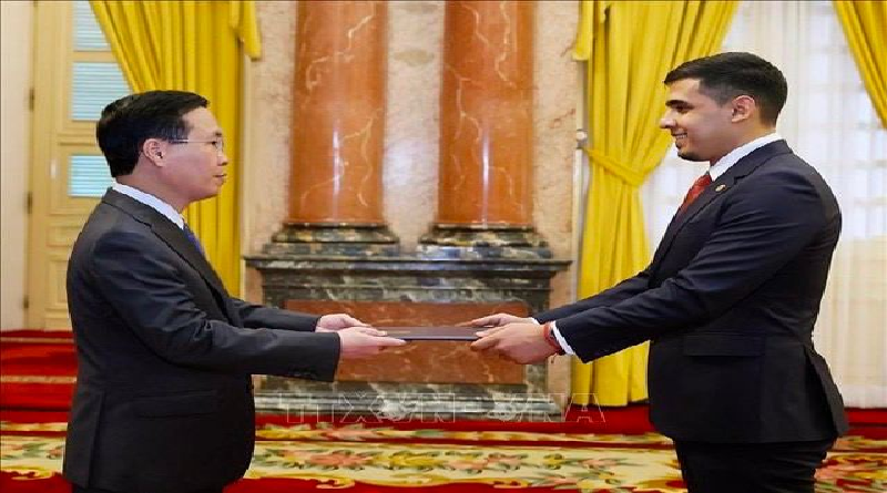 Embajador de Venezuela en Vietnam presenta Cartas Credenciales