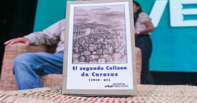 Presentan En la Filven el libro “El Segundo Coliseo de Caracas”
