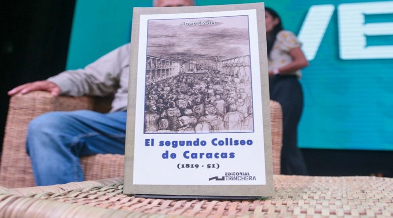 Presentan En la Filven el libro “El Segundo Coliseo de Caracas”