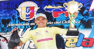 César Sanabria se titula campeón de la Vuelta a Venezuela 2023
